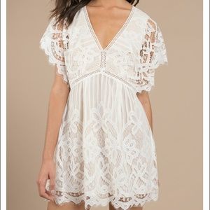 ✨TOBI LINA WHITE SKATER DRESS✨🌟